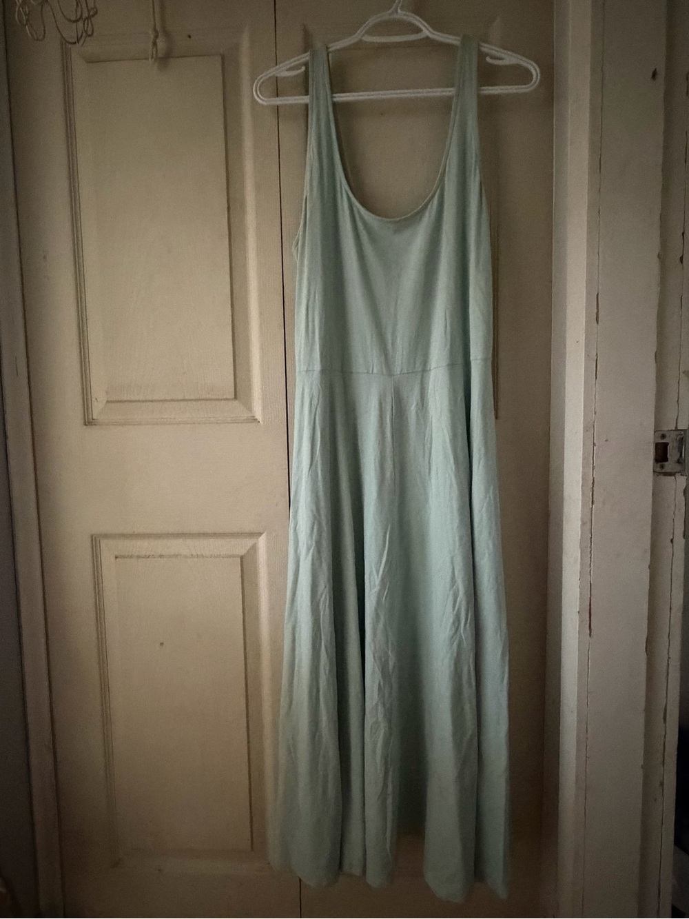 A new day Mint Green Scoop Neck Maxi Dress